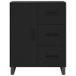 vidaXL Sideboard Schwarz 69,5x34x90 cm Holzwerkstoff vidaXL Sideboard Schwarz 69,5x34x90 cm Holzwerkstoff