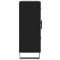 vidaXL Sideboard Schwarz 69,5x34x90 cm Holzwerkstoff vidaXL Sideboard Schwarz 69,5x34x90 cm Holzwerkstoff