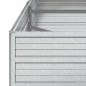 vidaXL Garten-Hochbeet 160x80x45 cm Verzinkter Stahl Silber vidaXL Garten-Hochbeet 160x80x45 cm Verzinkter Stahl Silber