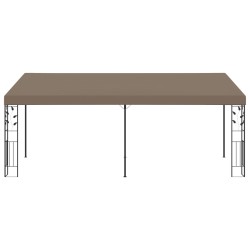 vidaXL Wand-Pavillon 6x3x2,5 m Taupe