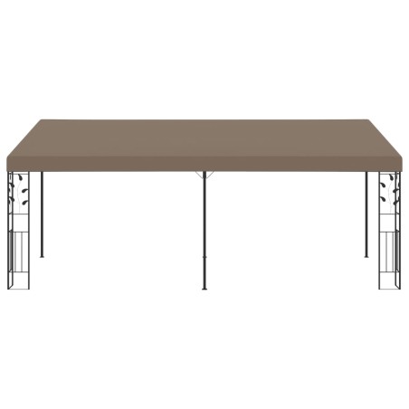 vidaXL Wand-Pavillon 6x3x2,5 m Taupe