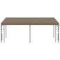 vidaXL Wand-Pavillon 6x3x2,5 m Taupe vidaXL Wand-Pavillon 6x3x2,5 m Taupe