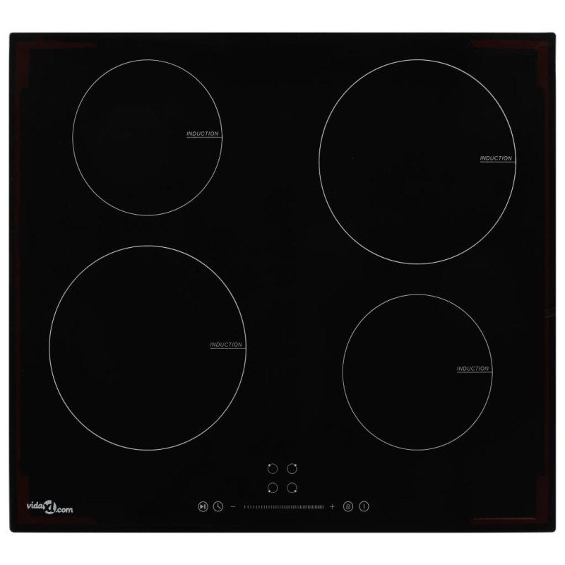 vidaXL Induktionskochfeld mit 4 Platten Touch Control Glas 7000 W vidaXL Induktionskochfeld mit 4 Platten Touch Control Glas 7000 W