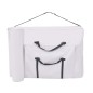 vidaXL Massageliege 3-Zonen mit Hocker Klappbar 10 cm Sitz Weiß vidaXL Massageliege 3-Zonen mit Hocker Klappbar 10 cm Sitz Weiß