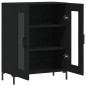 vidaXL Sideboard Schwarz 69,5x34x90 cm Holzwerkstoff vidaXL Sideboard Schwarz 69,5x34x90 cm Holzwerkstoff