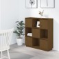 vidaXL Highboard Honigbraun 110,5x35x117 cm Massivholz Kiefer vidaXL Highboard Honigbraun 110,5x35x117 cm Massivholz Kiefer