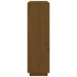 vidaXL Highboard Honigbraun 110,5x35x117 cm Massivholz Kiefer vidaXL Highboard Honigbraun 110,5x35x117 cm Massivholz Kiefer