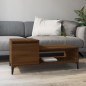 vidaXL Couchtisch Braun Eichen-Optik 100x50x45 cm Holzwerkstoff