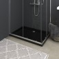 vidaXL Duschtasse ABS Rechteckig Schwarz 70x100 cm vidaXL Duschtasse ABS Rechteckig Schwarz 70x100 cm
