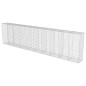 vidaXL Gabionenwand mit Abdeckung Verzinkter Stahl 600×50×150 cm vidaXL Gabionenwand mit Abdeckung Verzinkter Stahl 600×50×150 cm