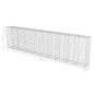vidaXL Gabionenwand mit Abdeckung Verzinkter Stahl 600×50×150 cm vidaXL Gabionenwand mit Abdeckung Verzinkter Stahl 600×50×150 cm