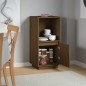 vidaXL Sideboard Honigbraun 38x35x80 cm Massivholz Kiefer vidaXL Sideboard Honigbraun 38x35x80 cm Massivholz Kiefer