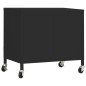 vidaXL Lagerschrank Schwarz 60x35x56 cm Stahl