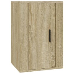vidaXL TV-Wandschrank Sonoma-Eiche 40x34,5x60 cm