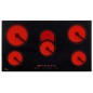 vidaXL Glaskeramik-Kochfeld mit 5 Platten Touch Control 77 cm 8500 W vidaXL Glaskeramik-Kochfeld mit 5 Platten Touch Control 77 cm 8500 W