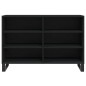 vidaXL Sideboard Schwarz 103,5x35x70 cm Holzwerkstoff vidaXL Sideboard Schwarz 103,5x35x70 cm Holzwerkstoff
