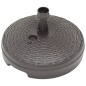 vidaXL Sonnenschirmständer Sand/Wasser 20 L Braun Kunststoff Rattan vidaXL Sonnenschirmständer Sand/Wasser 20 L Braun Kunststoff Rattan