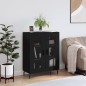 vidaXL Sideboard Schwarz 69,5x34x90 cm Holzwerkstoff vidaXL Sideboard Schwarz 69,5x34x90 cm Holzwerkstoff