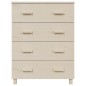 vidaXL Sideboard HAMAR Honigbraun 79x40x103,5 cm Massivholz Kiefer vidaXL Sideboard HAMAR Honigbraun 79x40x103,5 cm Massivholz Kiefer