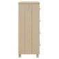 vidaXL Sideboard HAMAR Honigbraun 79x40x103,5 cm Massivholz Kiefer vidaXL Sideboard HAMAR Honigbraun 79x40x103,5 cm Massivholz Kiefer