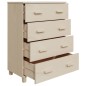 vidaXL Sideboard HAMAR Honigbraun 79x40x103,5 cm Massivholz Kiefer vidaXL Sideboard HAMAR Honigbraun 79x40x103,5 cm Massivholz Kiefer