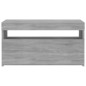 vidaXL TV-Schrank mit LED-Leuchten Grau Sonoma 75x35x40 cm vidaXL TV-Schrank mit LED-Leuchten Grau Sonoma 75x35x40 cm