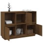 vidaXL Sideboard Honigbraun 110,5x35x80 cm Massivholz Kiefer vidaXL Sideboard Honigbraun 110,5x35x80 cm Massivholz Kiefer