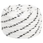 vidaXL Bootsseil Geflochten Weiß 18 mmx25 m Polyester vidaXL Bootsseil Geflochten Weiß 18 mmx25 m Polyester