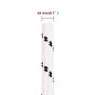 vidaXL Bootsseil Geflochten Weiß 18 mmx25 m Polyester vidaXL Bootsseil Geflochten Weiß 18 mmx25 m Polyester