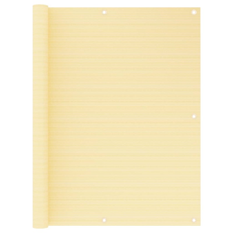 vidaXL Balkon-Sichtschutz Beige 120x300 cm HDPE vidaXL Balkon-Sichtschutz Beige 120x300 cm HDPE