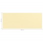 vidaXL Balkon-Sichtschutz Beige 120x300 cm HDPE vidaXL Balkon-Sichtschutz Beige 120x300 cm HDPE
