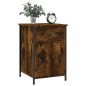 vidaXL Nachttisch Räuchereiche 40x42x60 cm Holzwerkstoff vidaXL Nachttisch Räuchereiche 40x42x60 cm Holzwerkstoff