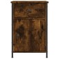 vidaXL Nachttisch Räuchereiche 40x42x60 cm Holzwerkstoff vidaXL Nachttisch Räuchereiche 40x42x60 cm Holzwerkstoff
