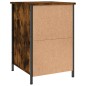 vidaXL Nachttisch Räuchereiche 40x42x60 cm Holzwerkstoff vidaXL Nachttisch Räuchereiche 40x42x60 cm Holzwerkstoff