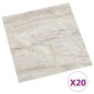 vidaXL PVC-Fliesen Selbstklebend 20 Stk. 1,86 m² Beige vidaXL PVC-Fliesen Selbstklebend 20 Stk. 1,86 m² Beige
