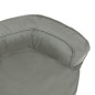 vidaXL Hundematratze Ergonomisch 60x42 cm Leinenoptik Grau vidaXL Hundematratze Ergonomisch 60x42 cm Leinenoptik Grau