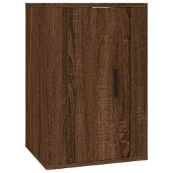 vidaXL TV-Wandschrank Braun Eichen-Optik 40x34,5x60 cm