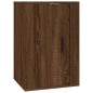 vidaXL TV-Wandschrank Braun Eichen-Optik 40x34,5x60 cm vidaXL TV-Wandschrank Braun Eichen-Optik 40x34,5x60 cm