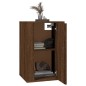 vidaXL TV-Wandschrank Braun Eichen-Optik 40x34,5x60 cm vidaXL TV-Wandschrank Braun Eichen-Optik 40x34,5x60 cm