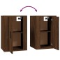 vidaXL TV-Wandschrank Braun Eichen-Optik 40x34,5x60 cm vidaXL TV-Wandschrank Braun Eichen-Optik 40x34,5x60 cm