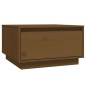 vidaXL Couchtisch Honigbraun 55x56x32 cm Massivholz Kiefer vidaXL Couchtisch Honigbraun 55x56x32 cm Massivholz Kiefer