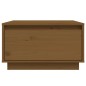 vidaXL Couchtisch Honigbraun 55x56x32 cm Massivholz Kiefer vidaXL Couchtisch Honigbraun 55x56x32 cm Massivholz Kiefer