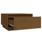 vidaXL Couchtisch Honigbraun 55x56x32 cm Massivholz Kiefer vidaXL Couchtisch Honigbraun 55x56x32 cm Massivholz Kiefer