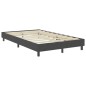 Boxspring-Bettgestell Grau Stoff 120x200 cm Boxspring-Bettgestell Grau Stoff 120x200 cm