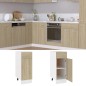 vidaXL Schubunterschrank Sonoma-Eiche 30x46x81,5 cm Holzwerkstoff vidaXL Schubunterschrank Sonoma-Eiche 30x46x81,5 cm Holzwerkstoff