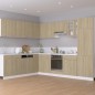 vidaXL Schubunterschrank Sonoma-Eiche 30x46x81,5 cm Holzwerkstoff vidaXL Schubunterschrank Sonoma-Eiche 30x46x81,5 cm Holzwerkstoff