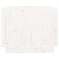 vidaXL Couchtisch Weiß 80x50x40 cm Massivholz Kiefer vidaXL Couchtisch Weiß 80x50x40 cm Massivholz Kiefer