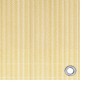 vidaXL Balkon-Sichtschutz Beige 120x400 cm HDPE vidaXL Balkon-Sichtschutz Beige 120x400 cm HDPE