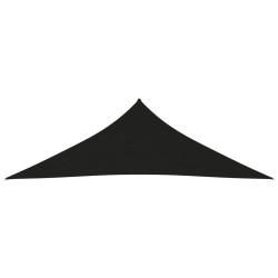 vidaXL Sonnensegel Oxford-Gewebe Dreieckig 4x4x5,8 m Schwarz