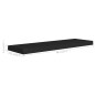 vidaXL Schweberegale 4 Stk. Schwarz 80x23,5x3,8 cm MDF vidaXL Schweberegale 4 Stk. Schwarz 80x23,5x3,8 cm MDF